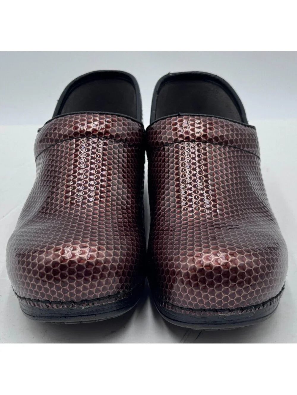 Dansko XP Women's Clogs 8.5-9 Copper Brown Honeycomb Round Toe Slip On Shoes